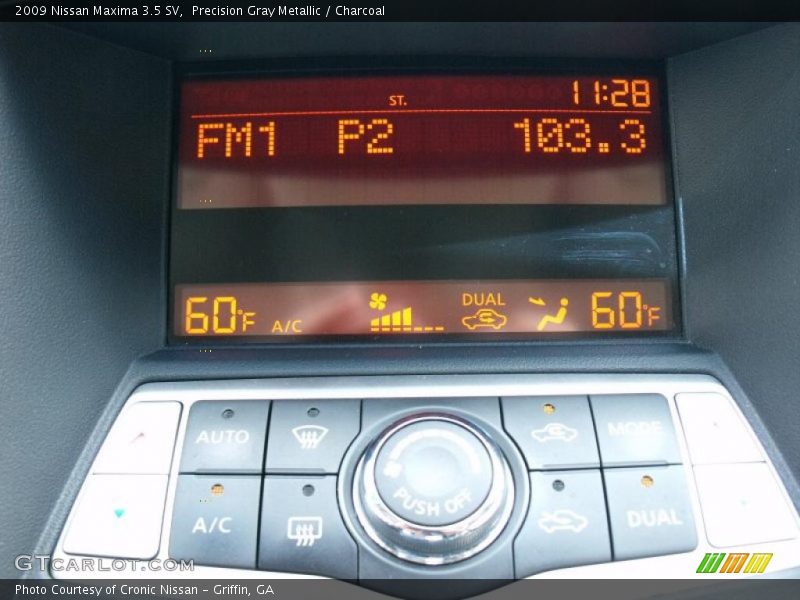 Precision Gray Metallic / Charcoal 2009 Nissan Maxima 3.5 SV