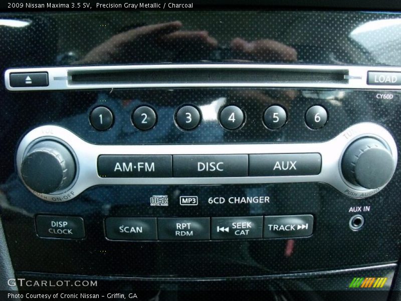 Precision Gray Metallic / Charcoal 2009 Nissan Maxima 3.5 SV