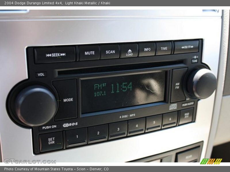 Light Khaki Metallic / Khaki 2004 Dodge Durango Limited 4x4