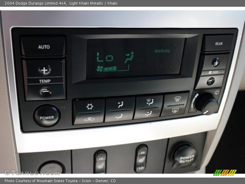 Light Khaki Metallic / Khaki 2004 Dodge Durango Limited 4x4