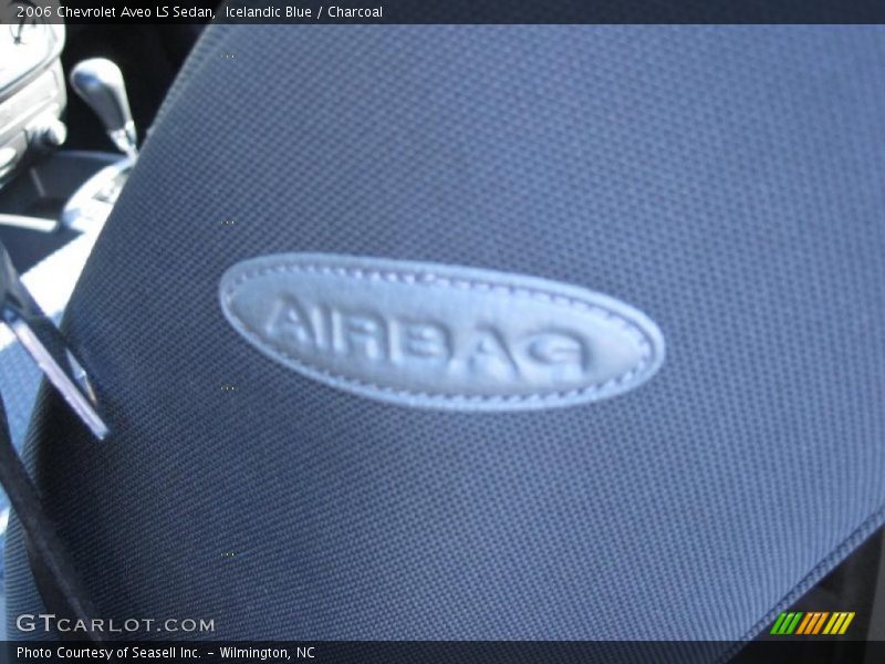 Icelandic Blue / Charcoal 2006 Chevrolet Aveo LS Sedan