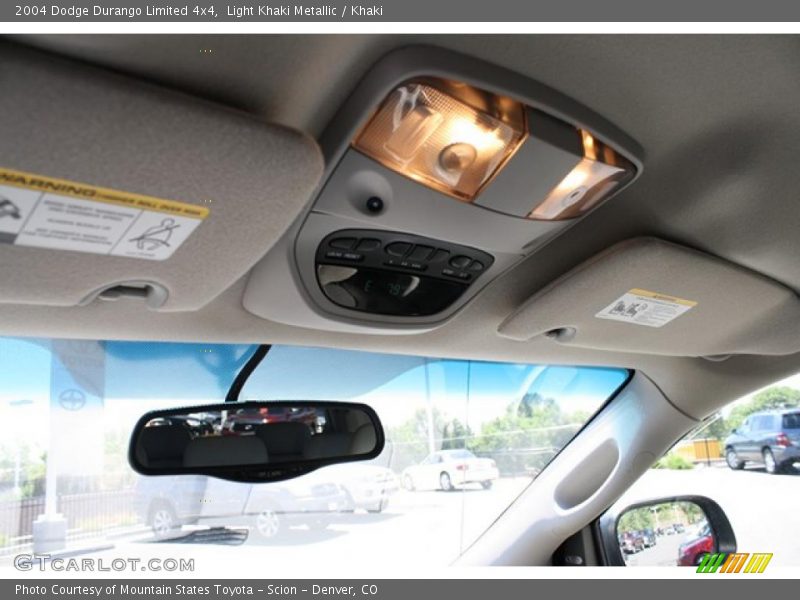 Light Khaki Metallic / Khaki 2004 Dodge Durango Limited 4x4