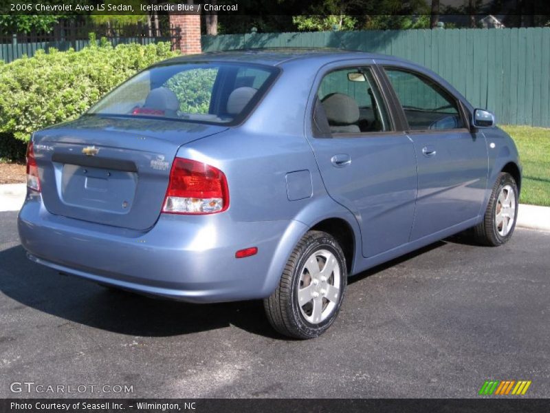 Icelandic Blue / Charcoal 2006 Chevrolet Aveo LS Sedan