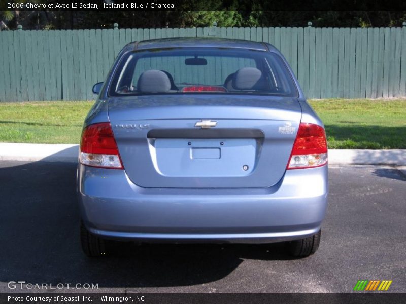 Icelandic Blue / Charcoal 2006 Chevrolet Aveo LS Sedan
