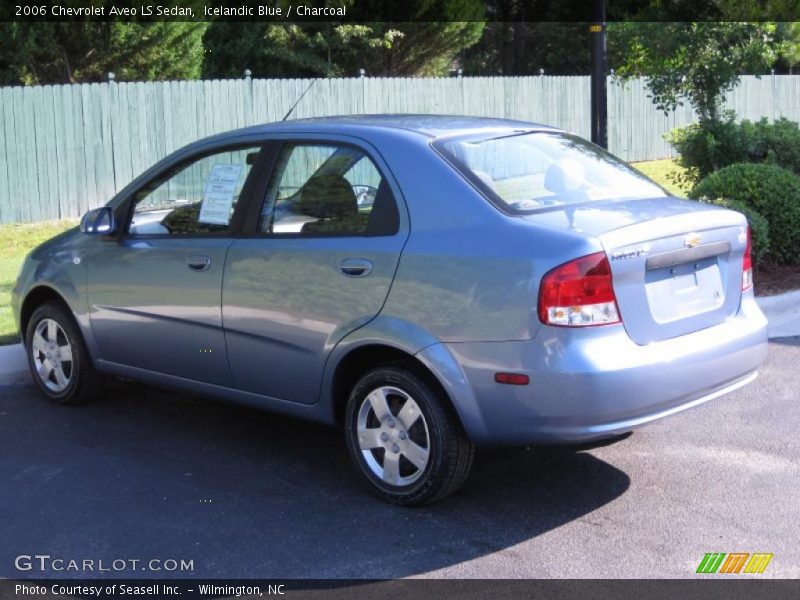 Icelandic Blue / Charcoal 2006 Chevrolet Aveo LS Sedan