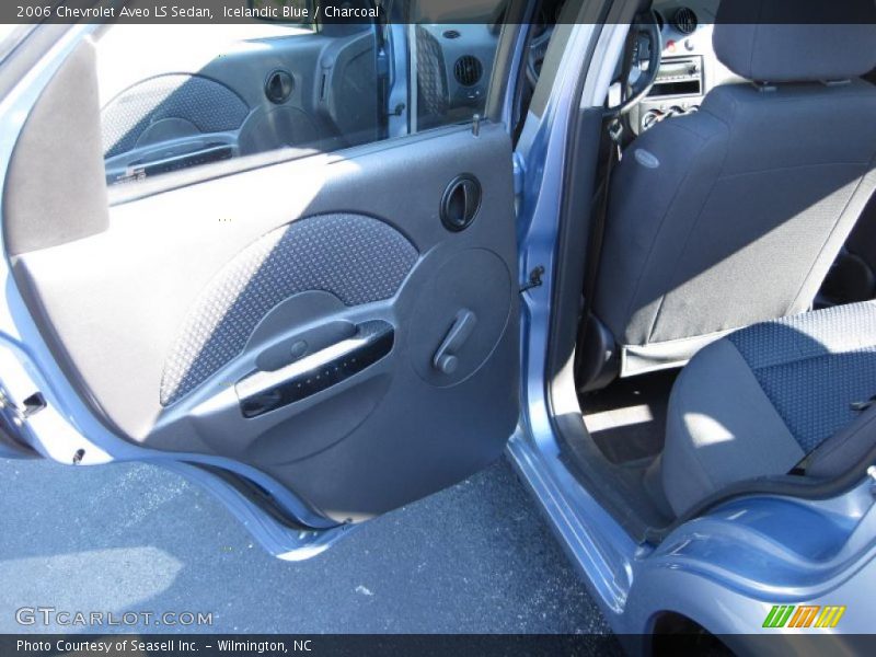 Icelandic Blue / Charcoal 2006 Chevrolet Aveo LS Sedan