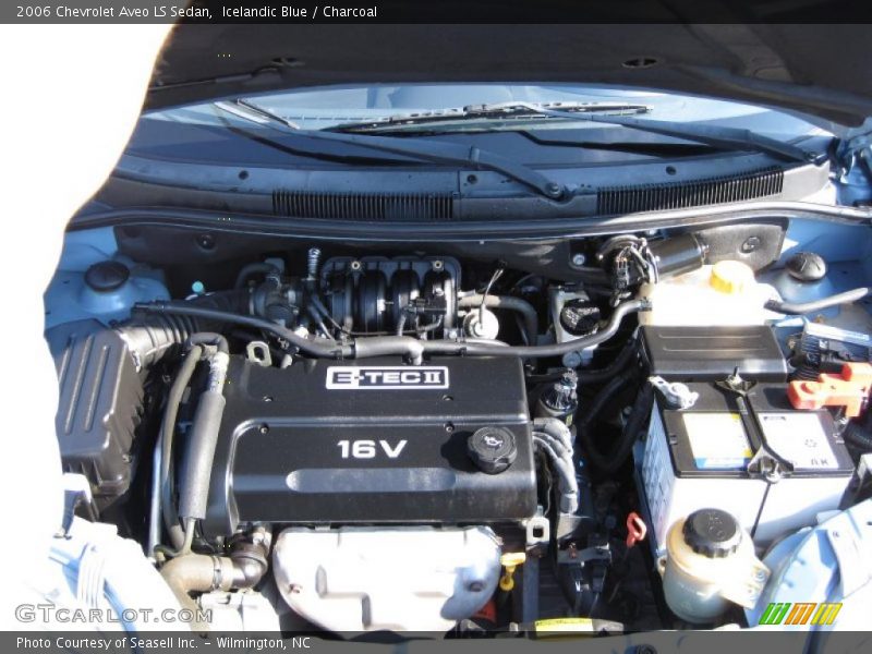 Icelandic Blue / Charcoal 2006 Chevrolet Aveo LS Sedan