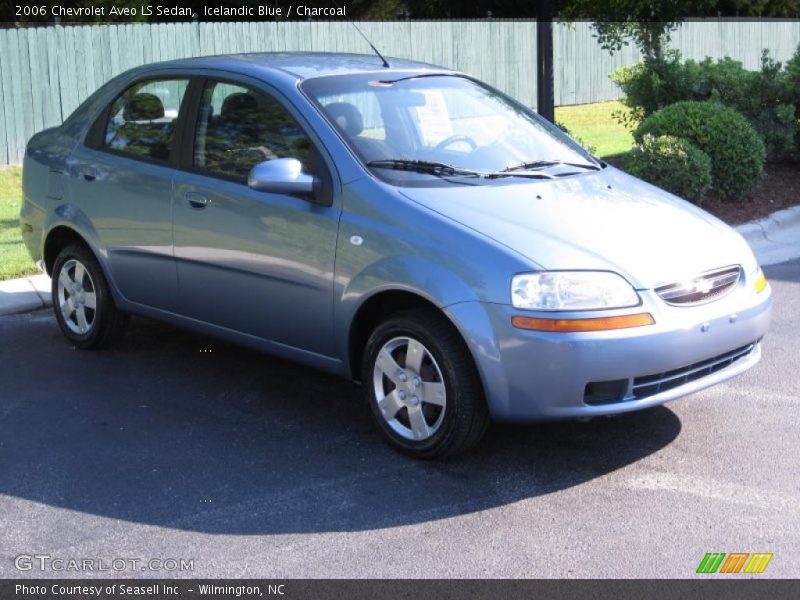 Icelandic Blue / Charcoal 2006 Chevrolet Aveo LS Sedan