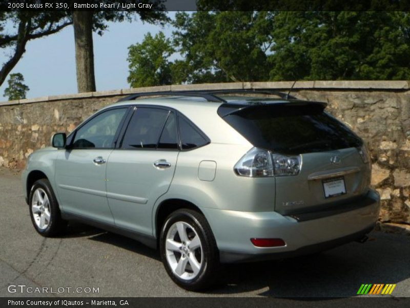 Bamboo Pearl / Light Gray 2008 Lexus RX 350