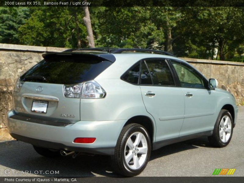 Bamboo Pearl / Light Gray 2008 Lexus RX 350