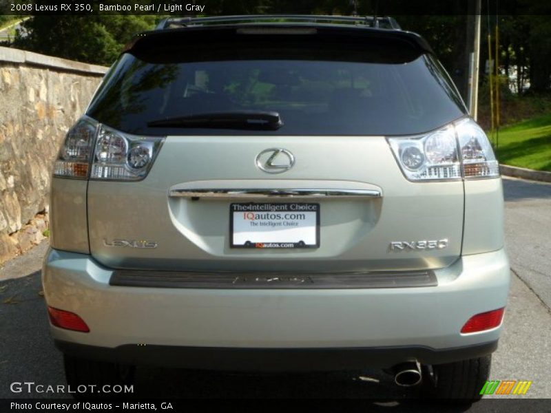 Bamboo Pearl / Light Gray 2008 Lexus RX 350