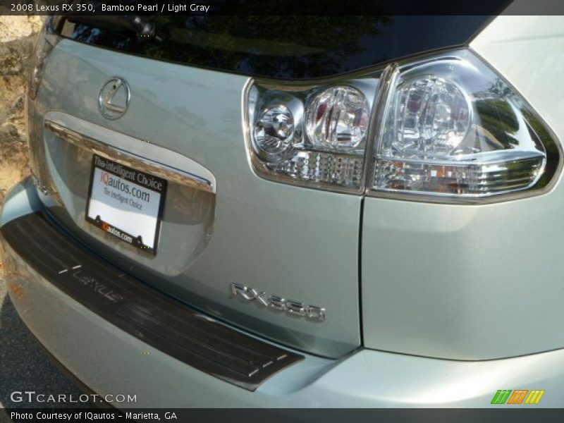 Bamboo Pearl / Light Gray 2008 Lexus RX 350