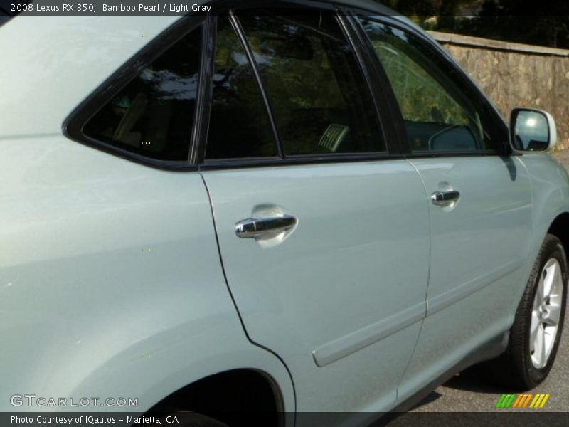 Bamboo Pearl / Light Gray 2008 Lexus RX 350