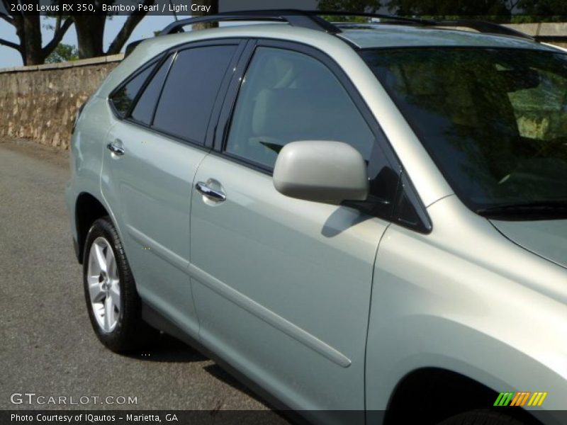Bamboo Pearl / Light Gray 2008 Lexus RX 350