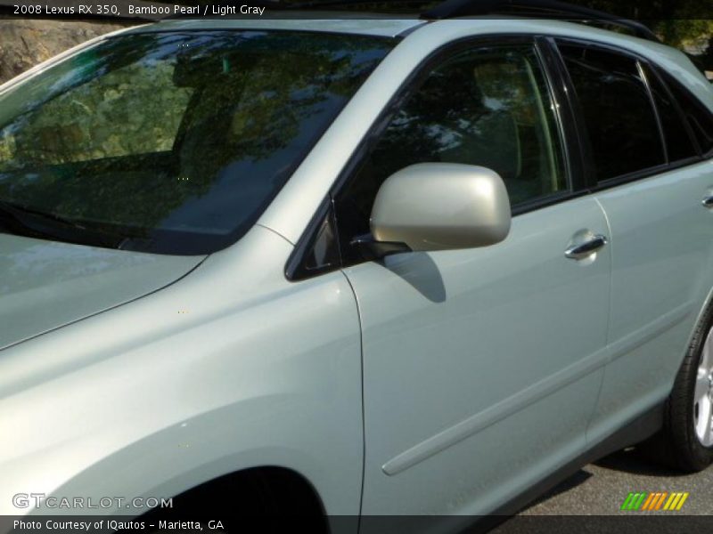 Bamboo Pearl / Light Gray 2008 Lexus RX 350