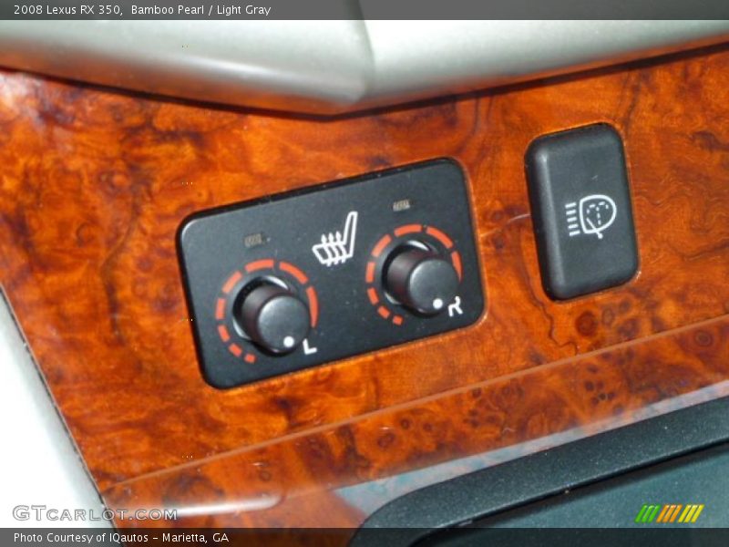 Bamboo Pearl / Light Gray 2008 Lexus RX 350