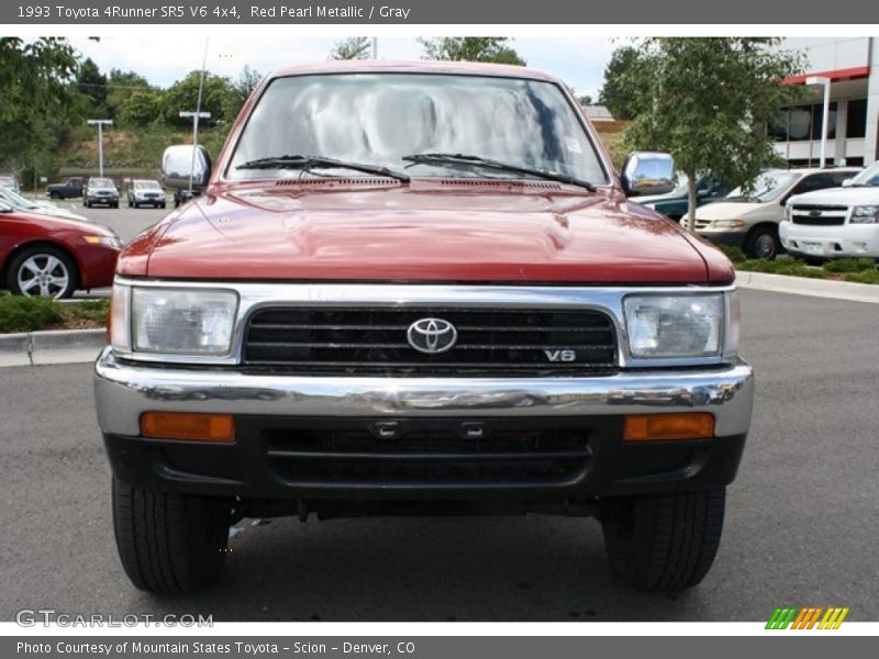 Red Pearl Metallic / Gray 1993 Toyota 4Runner SR5 V6 4x4