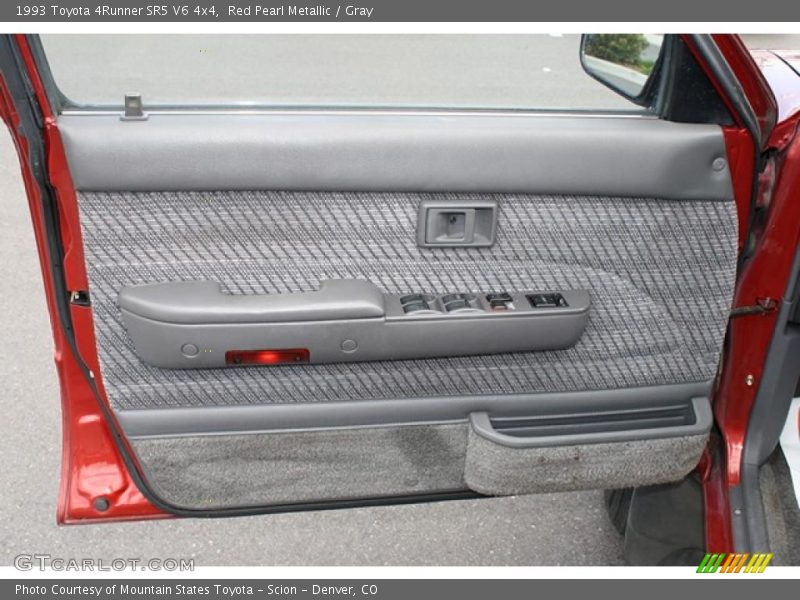 Red Pearl Metallic / Gray 1993 Toyota 4Runner SR5 V6 4x4