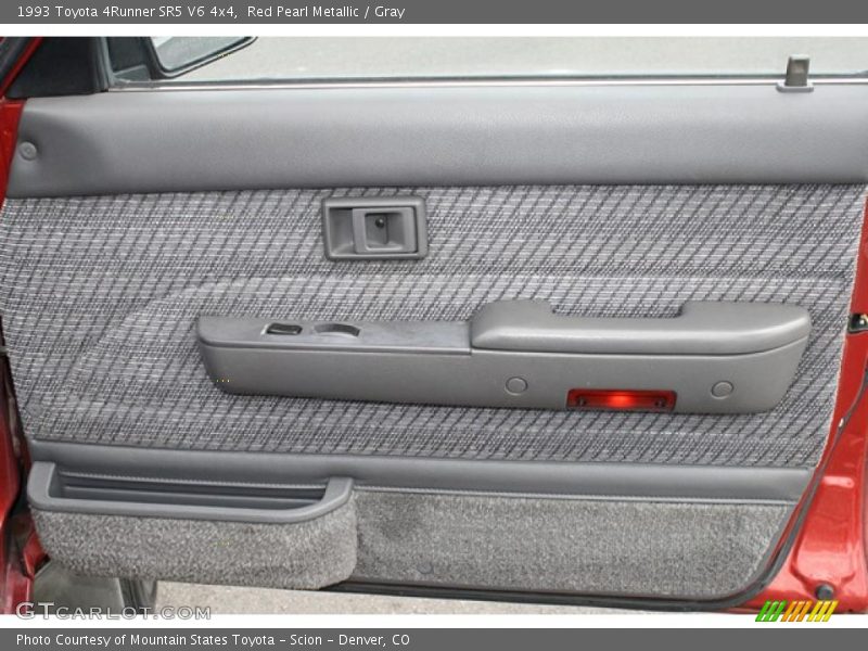 Red Pearl Metallic / Gray 1993 Toyota 4Runner SR5 V6 4x4