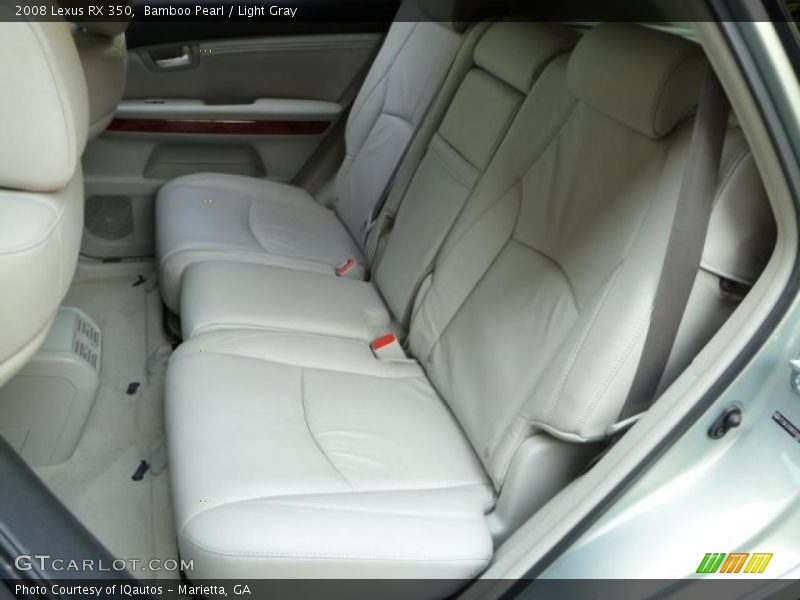 Bamboo Pearl / Light Gray 2008 Lexus RX 350