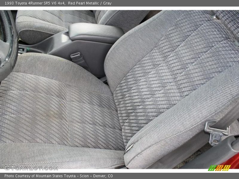 Red Pearl Metallic / Gray 1993 Toyota 4Runner SR5 V6 4x4