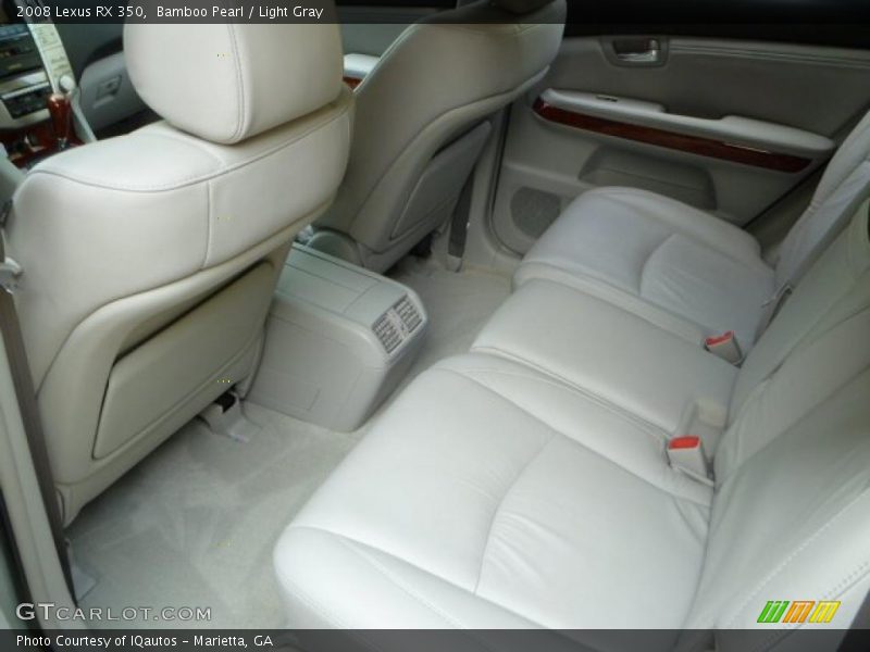 Bamboo Pearl / Light Gray 2008 Lexus RX 350