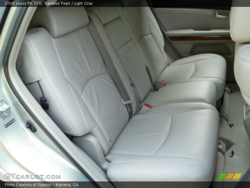 Bamboo Pearl / Light Gray 2008 Lexus RX 350