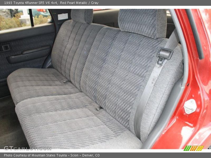 Red Pearl Metallic / Gray 1993 Toyota 4Runner SR5 V6 4x4