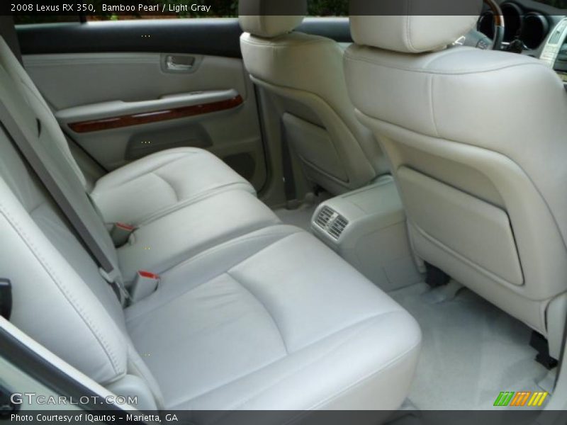 Bamboo Pearl / Light Gray 2008 Lexus RX 350
