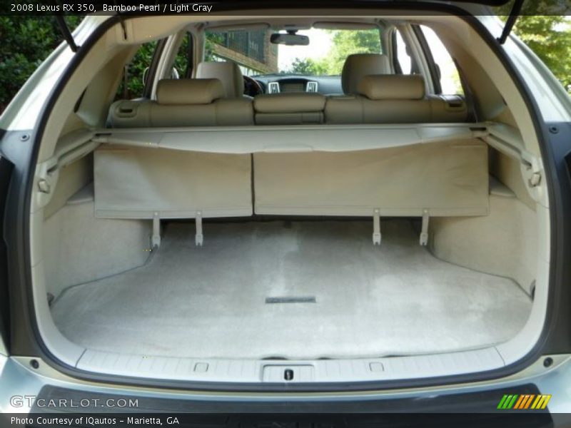 Bamboo Pearl / Light Gray 2008 Lexus RX 350