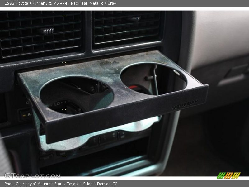 Red Pearl Metallic / Gray 1993 Toyota 4Runner SR5 V6 4x4