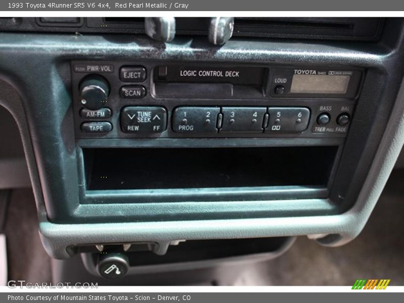 Red Pearl Metallic / Gray 1993 Toyota 4Runner SR5 V6 4x4