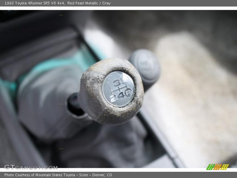 Red Pearl Metallic / Gray 1993 Toyota 4Runner SR5 V6 4x4