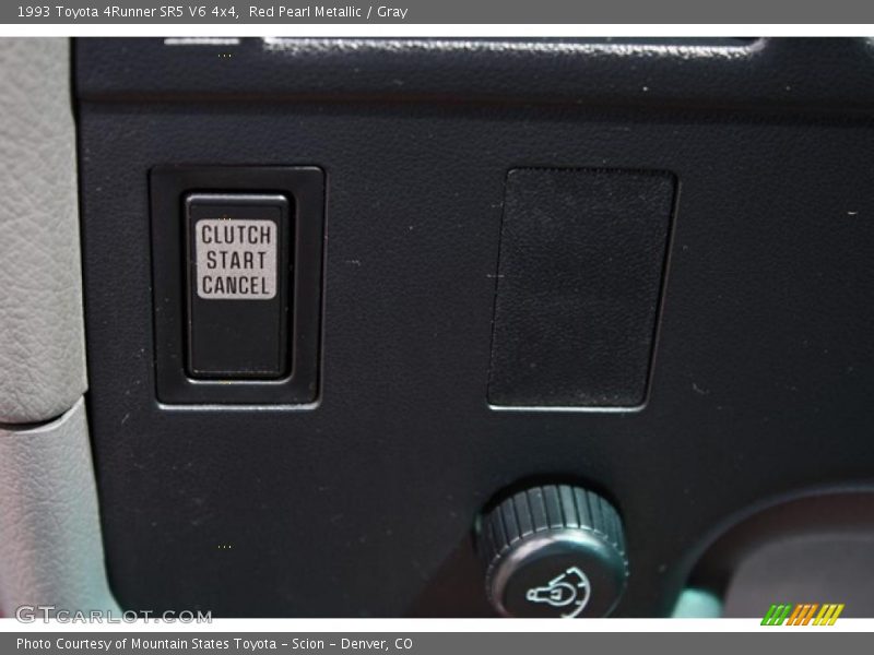 Red Pearl Metallic / Gray 1993 Toyota 4Runner SR5 V6 4x4
