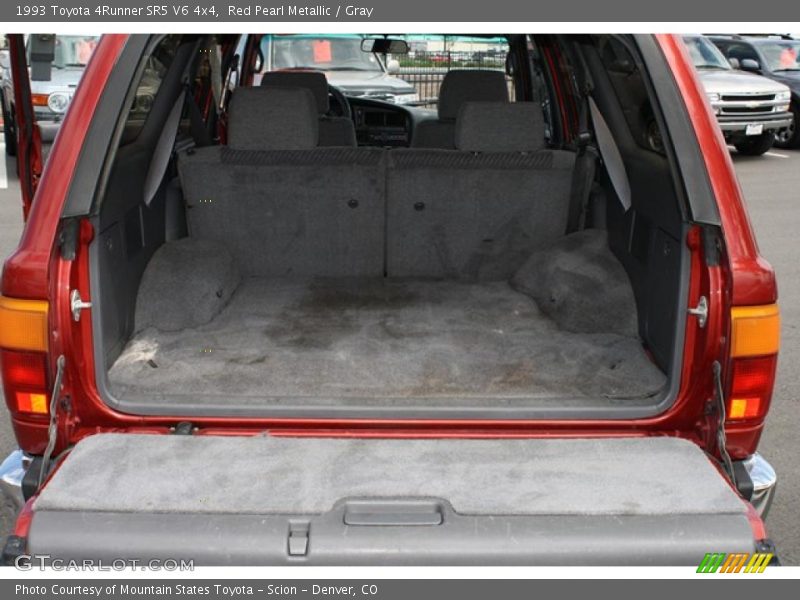 Red Pearl Metallic / Gray 1993 Toyota 4Runner SR5 V6 4x4