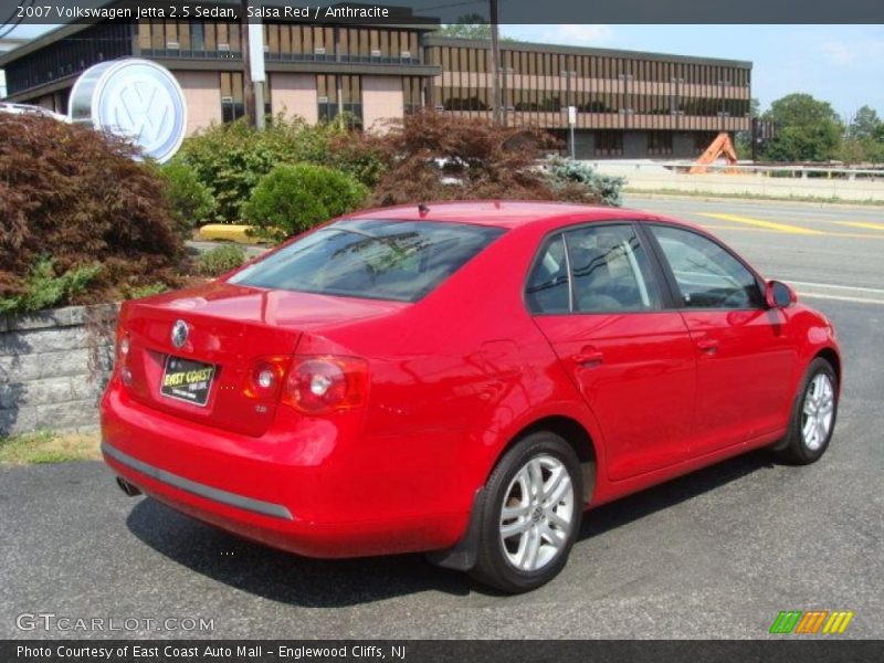 Salsa Red / Anthracite 2007 Volkswagen Jetta 2.5 Sedan