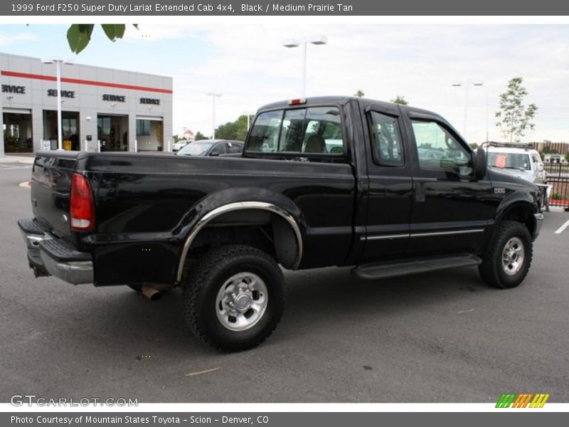 Black / Medium Prairie Tan 1999 Ford F250 Super Duty Lariat Extended Cab 4x4