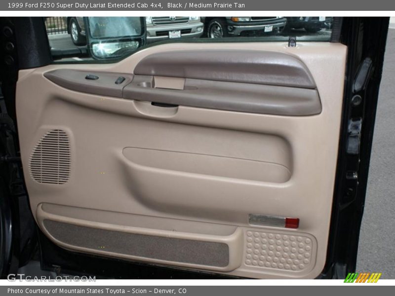 Black / Medium Prairie Tan 1999 Ford F250 Super Duty Lariat Extended Cab 4x4