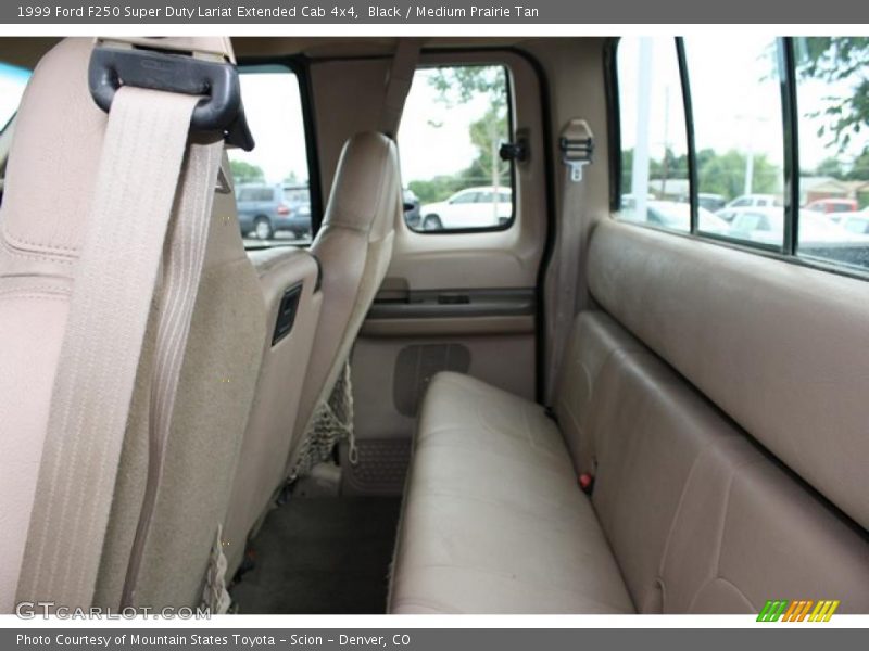 Black / Medium Prairie Tan 1999 Ford F250 Super Duty Lariat Extended Cab 4x4