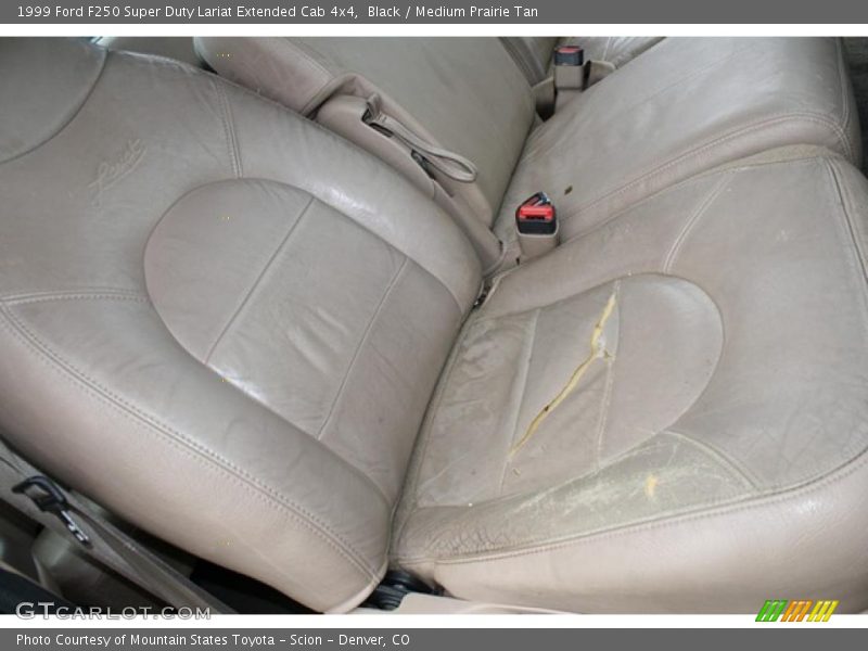 Black / Medium Prairie Tan 1999 Ford F250 Super Duty Lariat Extended Cab 4x4