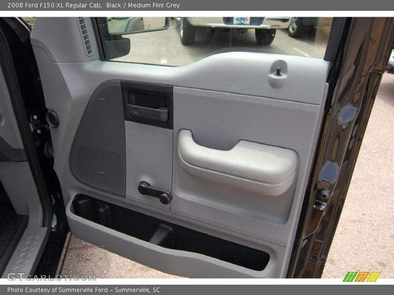 Black / Medium Flint Grey 2008 Ford F150 XL Regular Cab