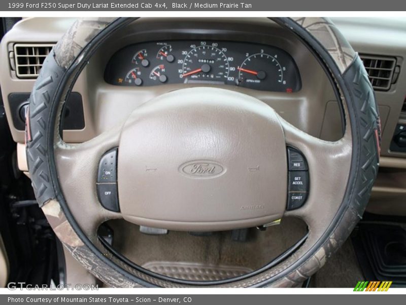 Black / Medium Prairie Tan 1999 Ford F250 Super Duty Lariat Extended Cab 4x4