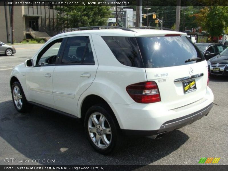 Arctic White / Macadamia 2008 Mercedes-Benz ML 350 4Matic Edition 10