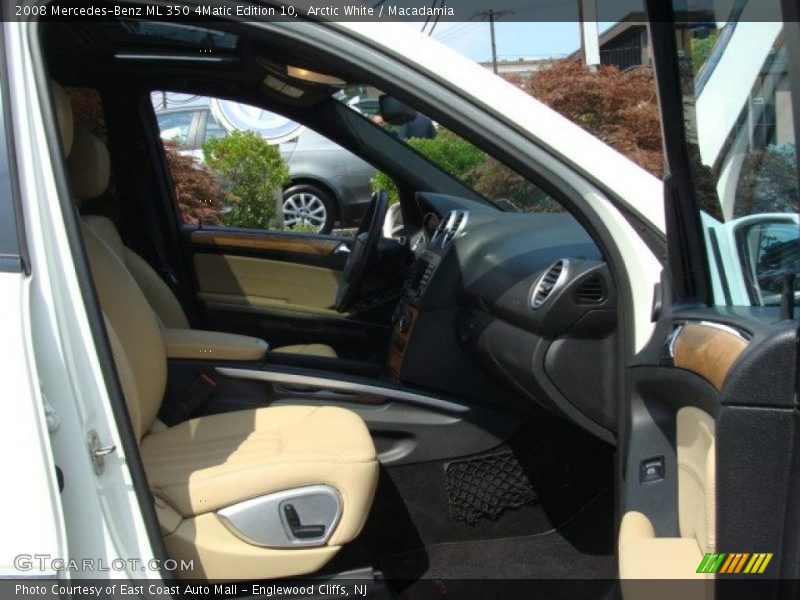 Arctic White / Macadamia 2008 Mercedes-Benz ML 350 4Matic Edition 10