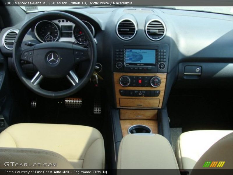Arctic White / Macadamia 2008 Mercedes-Benz ML 350 4Matic Edition 10