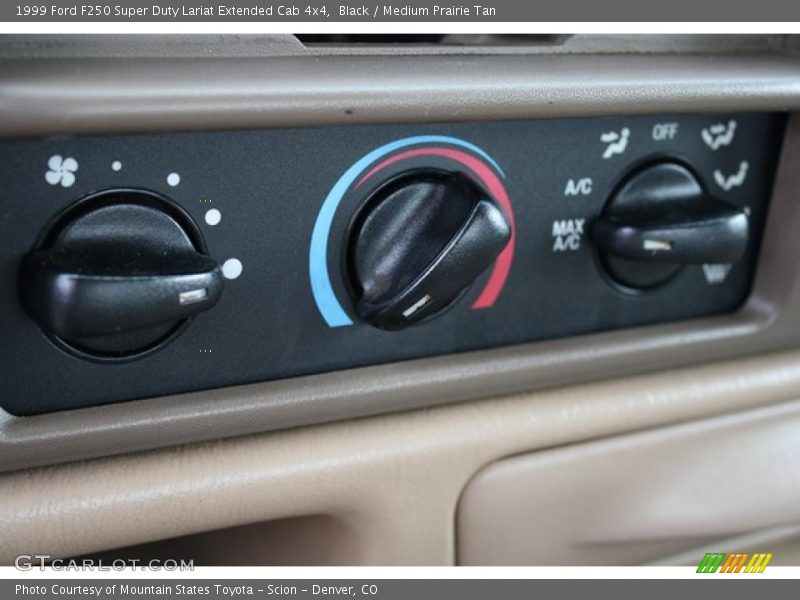 Black / Medium Prairie Tan 1999 Ford F250 Super Duty Lariat Extended Cab 4x4