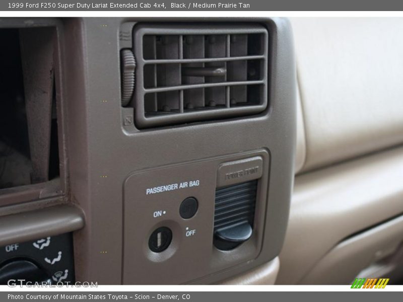 Black / Medium Prairie Tan 1999 Ford F250 Super Duty Lariat Extended Cab 4x4