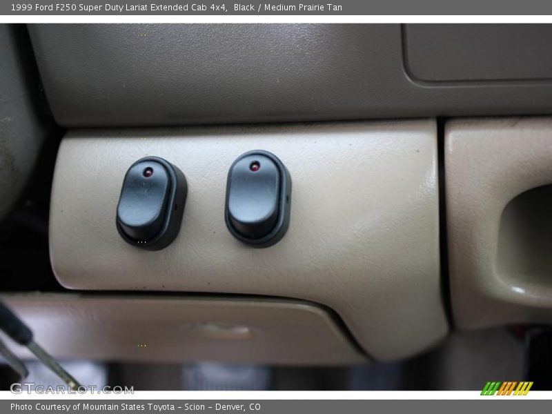 Black / Medium Prairie Tan 1999 Ford F250 Super Duty Lariat Extended Cab 4x4