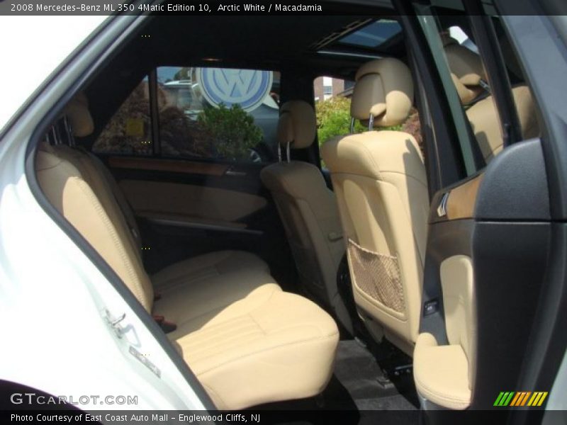 Arctic White / Macadamia 2008 Mercedes-Benz ML 350 4Matic Edition 10