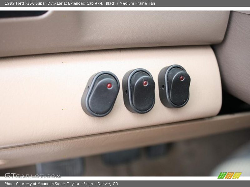 Black / Medium Prairie Tan 1999 Ford F250 Super Duty Lariat Extended Cab 4x4